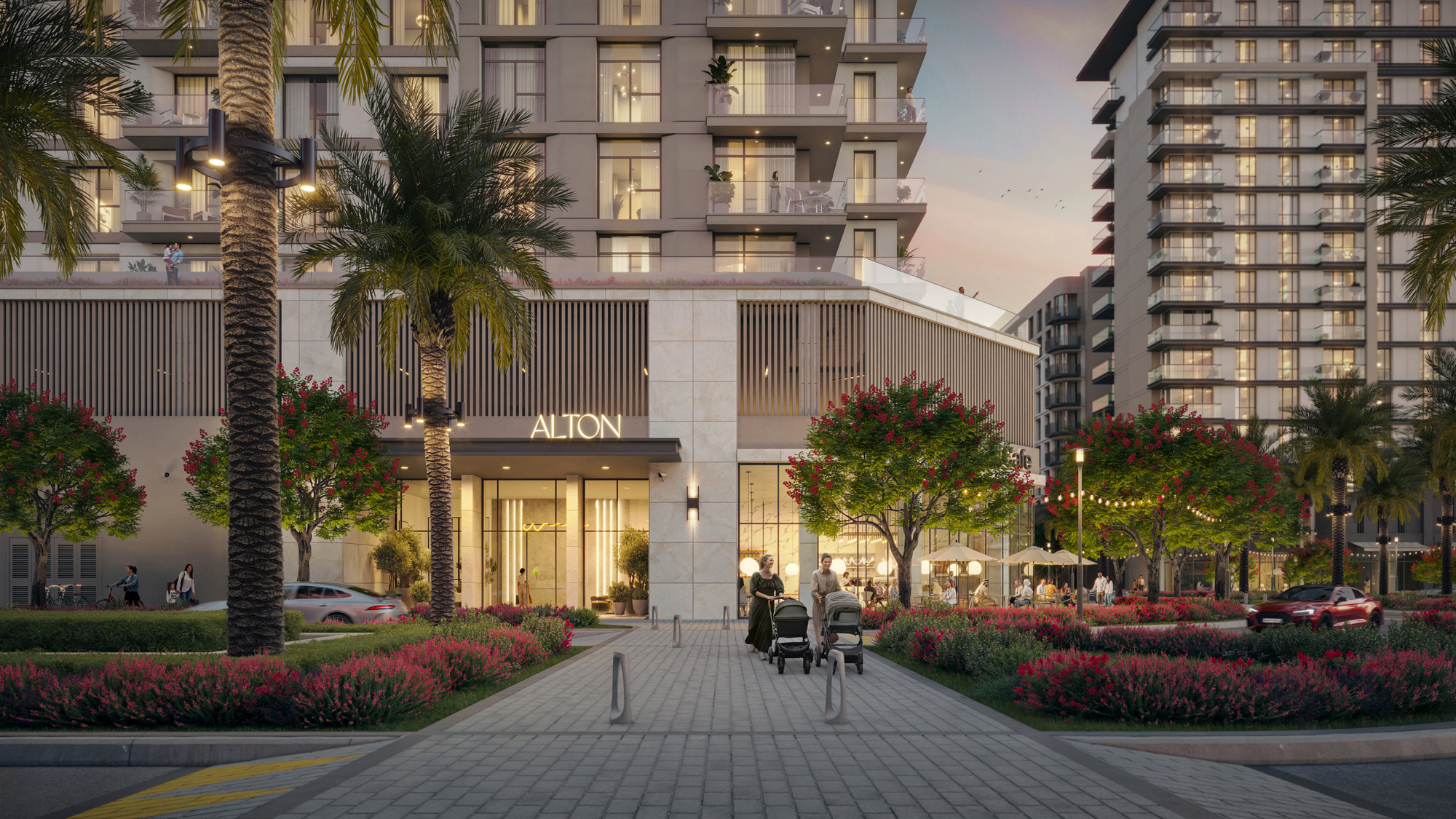 Modern house exterior