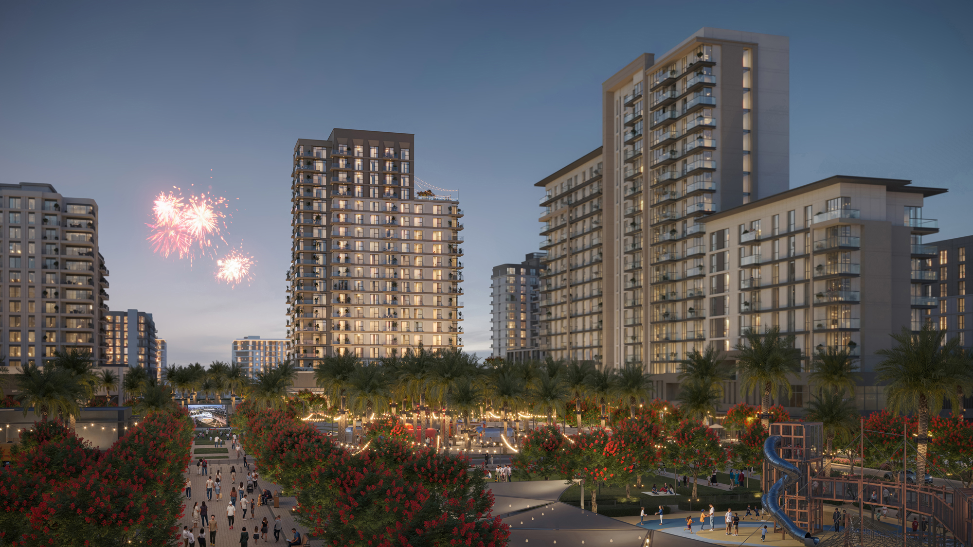 Urban apartment building