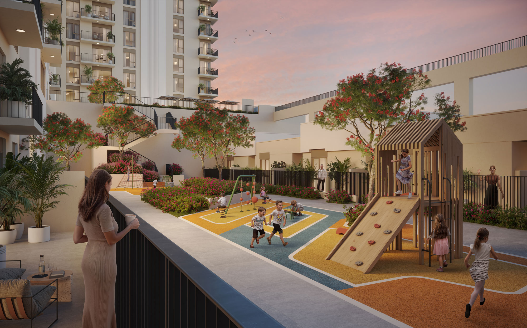 Urban apartment building