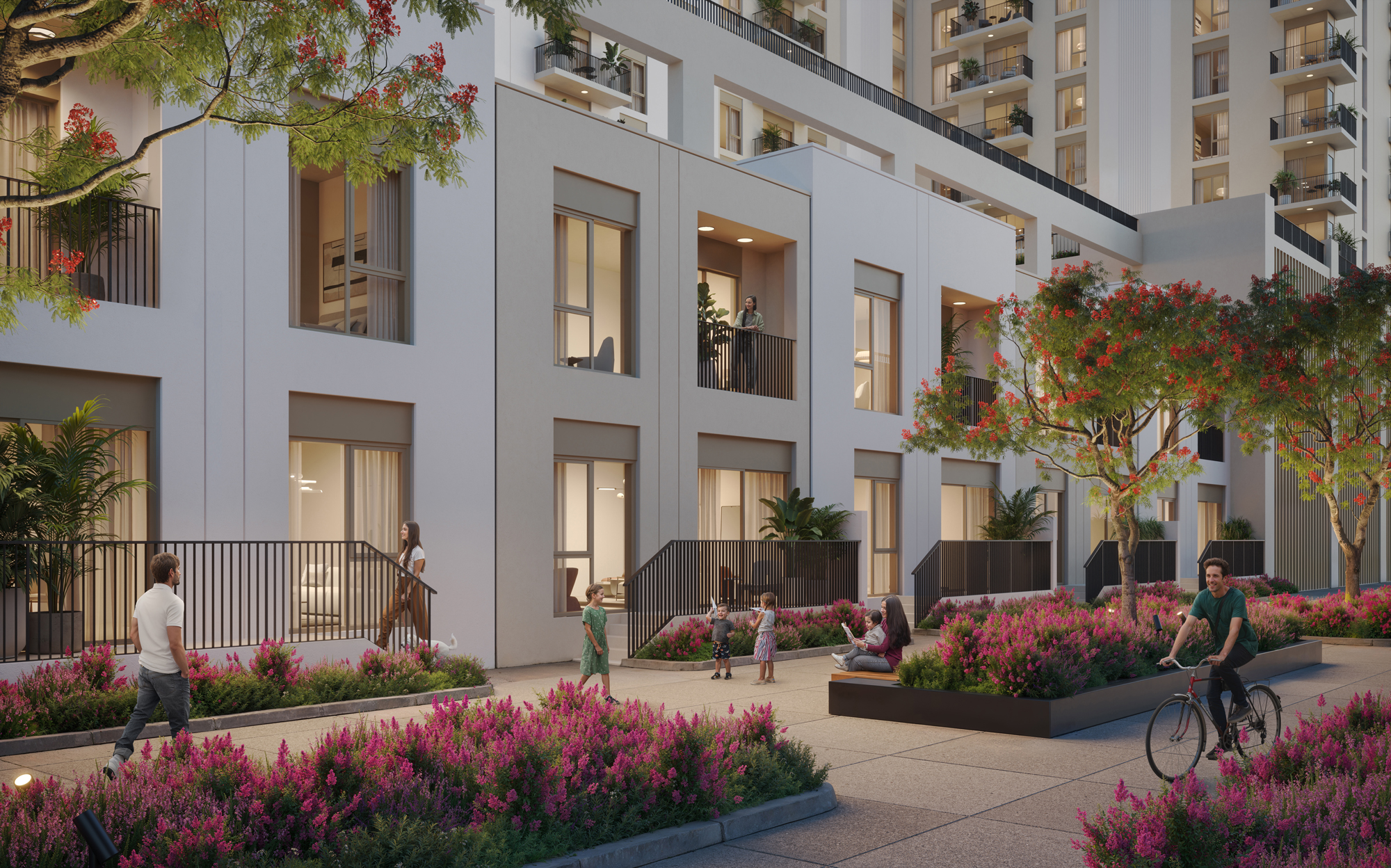 Luxury villa interior