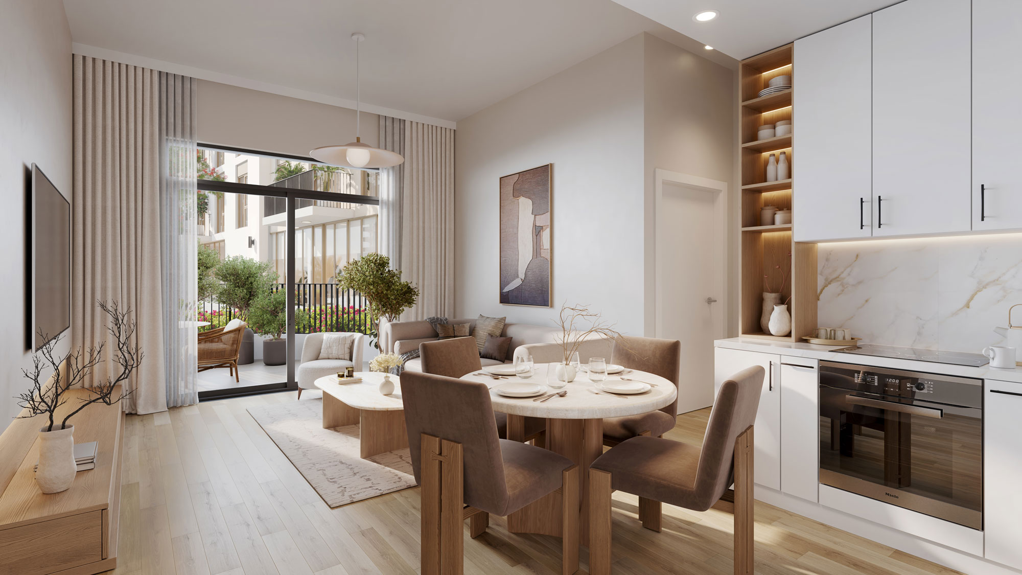 Minimalist home facade