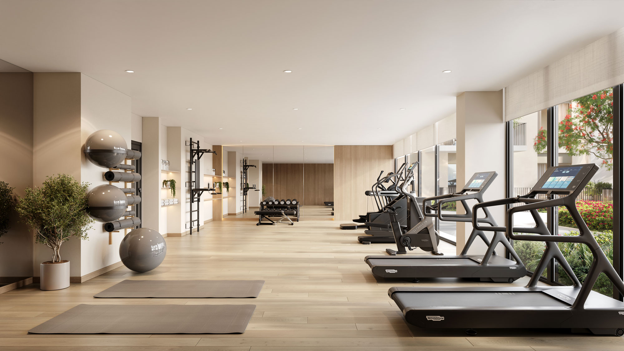 Modern suburban house