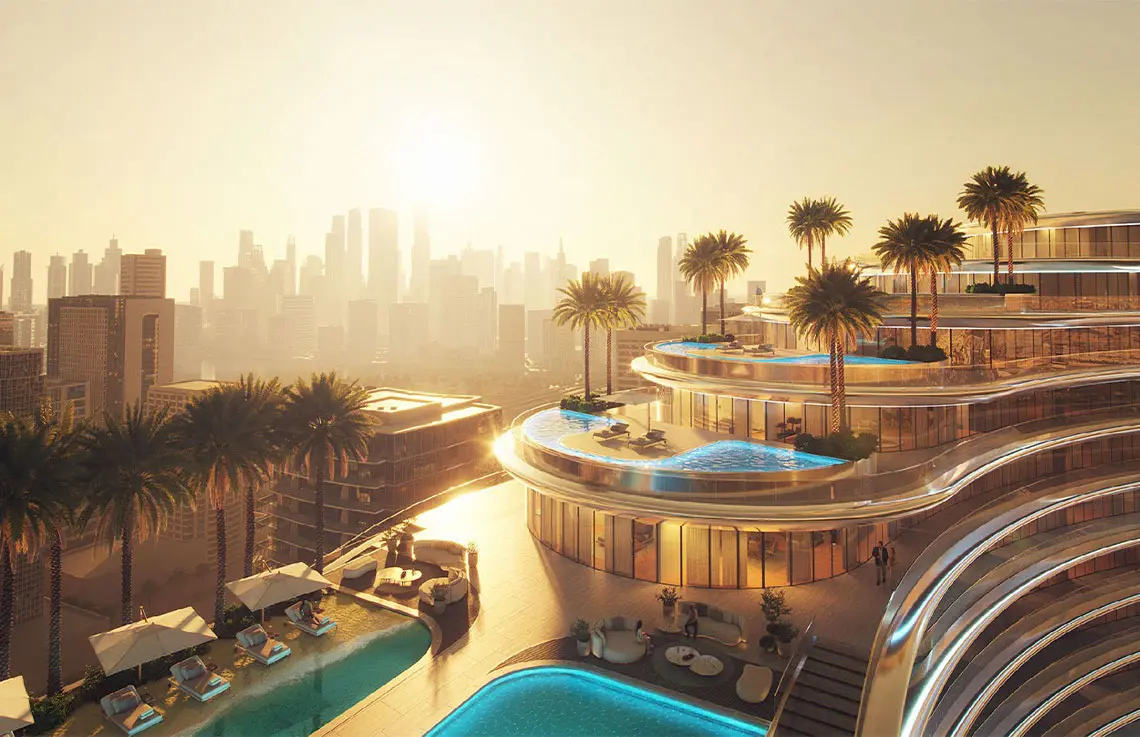 Modern house exterior