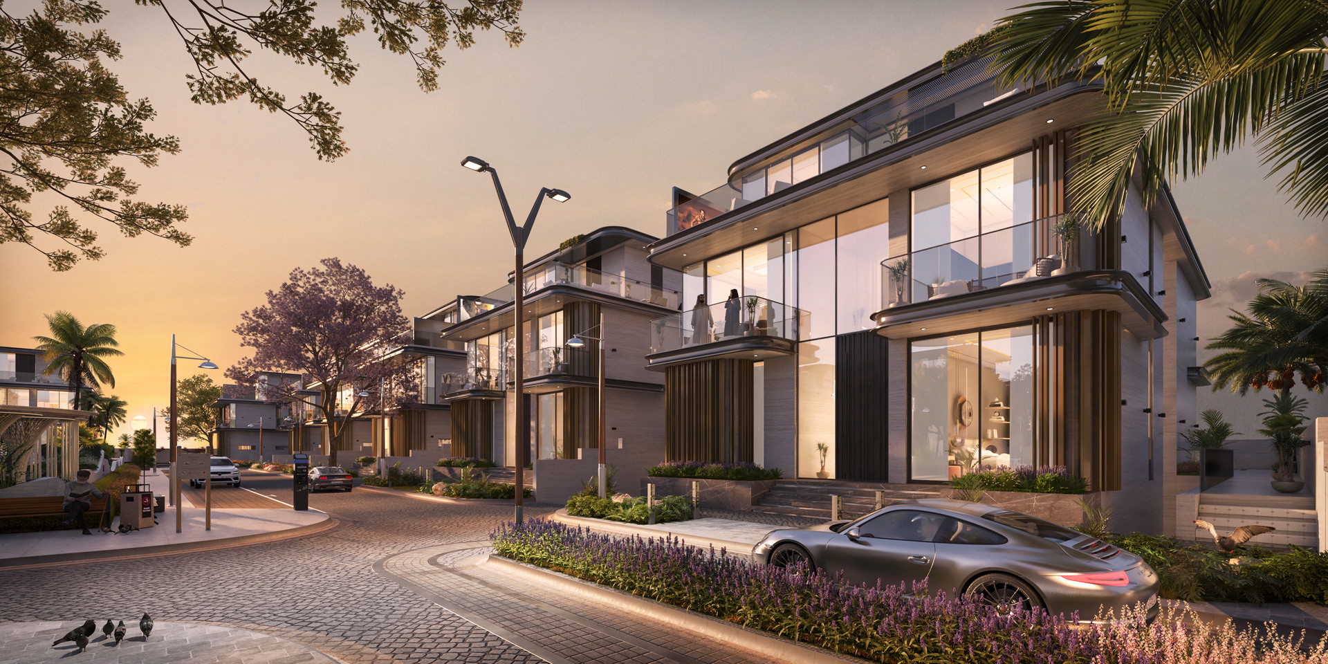 Modern house exterior