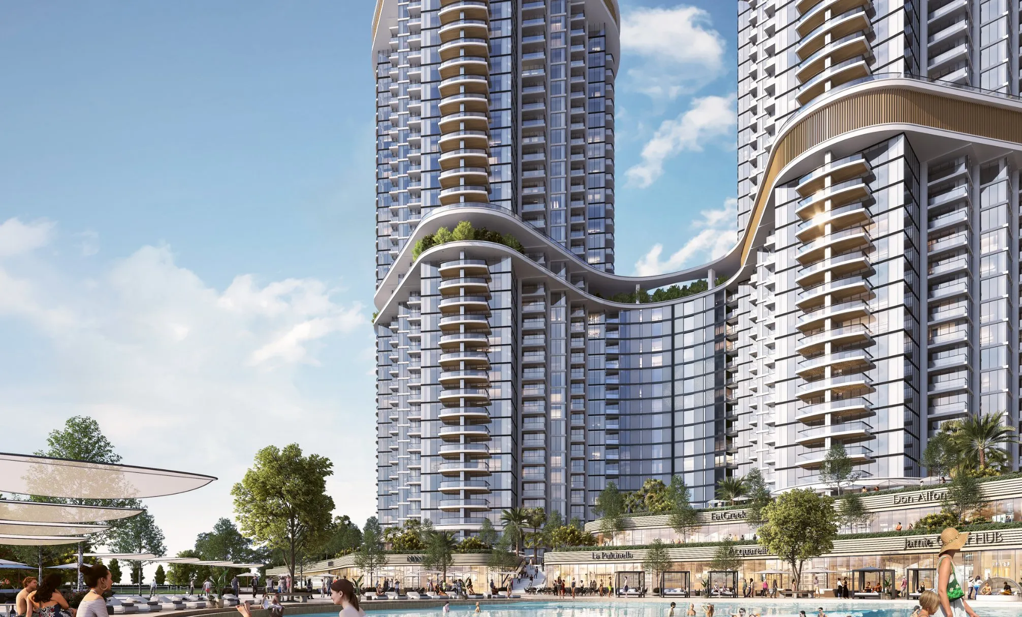 Modern house exterior