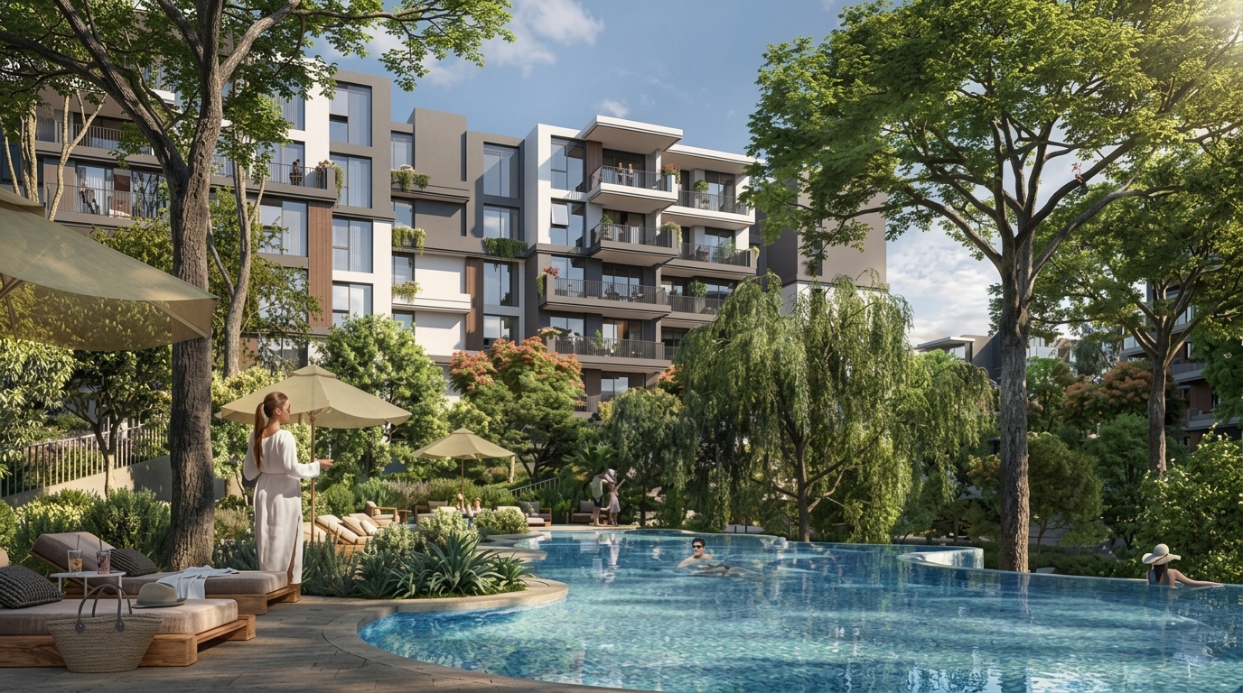Green living in Dubai at Ghaf Woods
