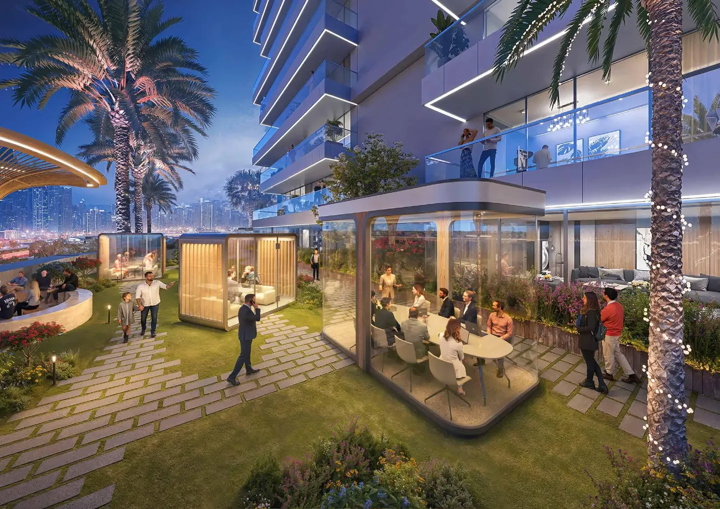 DAMAC Safa Gate Architecture