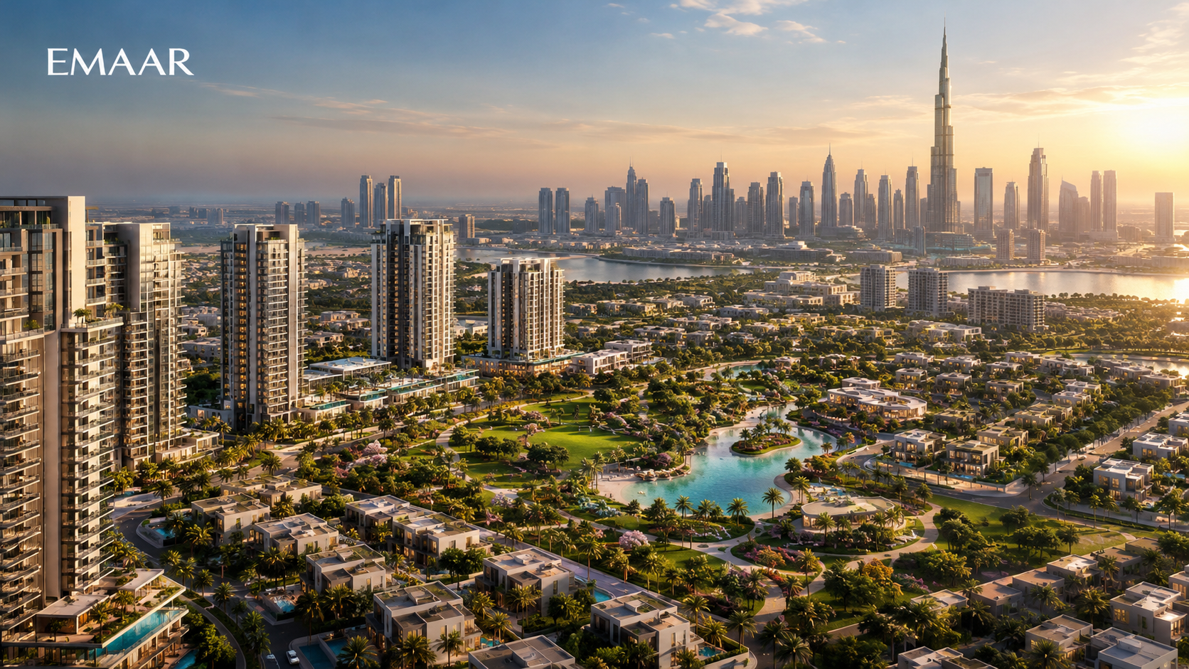 Illustrative Dubai cityscape for Emaar City Within a City Dubai article